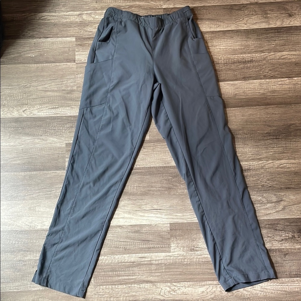 Women’s WonderWink Gray Scrub Pants